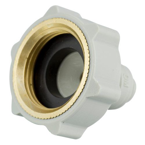 1/4" Steckverbinder x 3/4" Innengewinde mit Dichtung