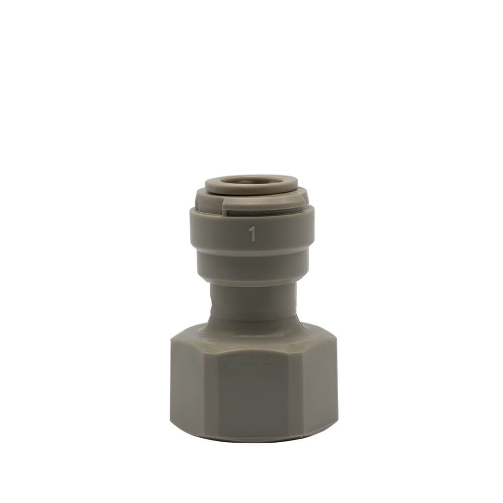 3/8" Steckverbinder x 1/2" Innengewinde mit Dichtung