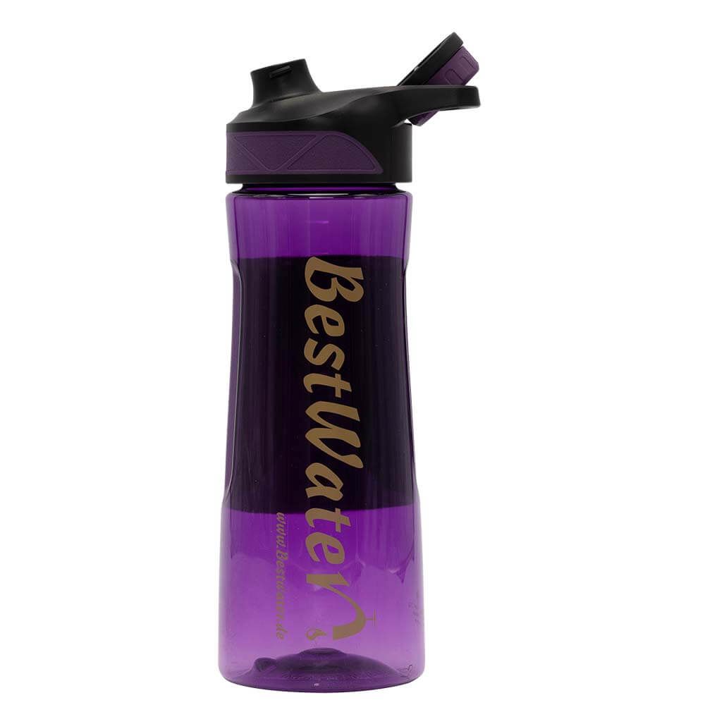 TRITAN Sport-Trinkflasche (Gr. L) Clear-Look 700 ml (violett)