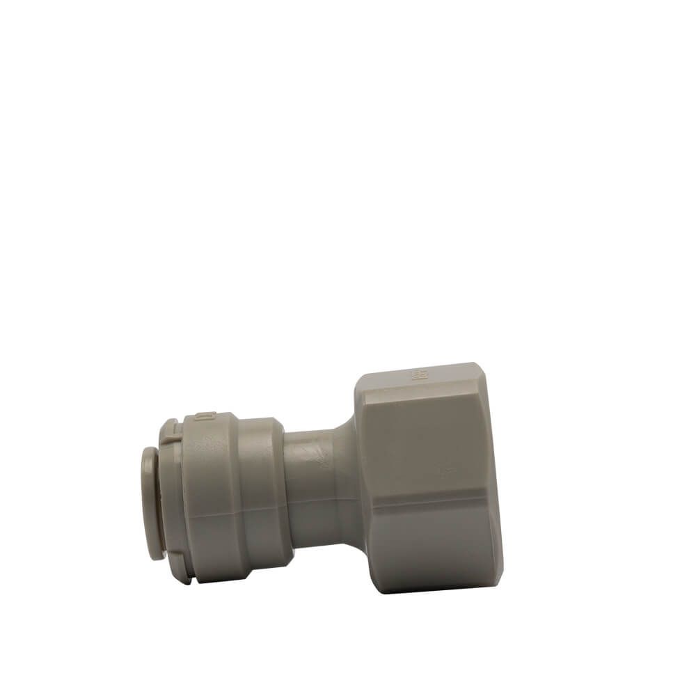 3/8" Steckverbinder x 1/2" Innengewinde mit Dichtung
