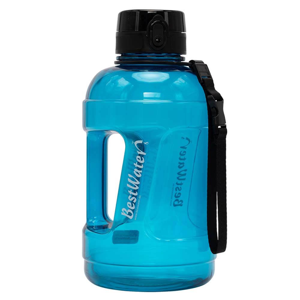 TRITAN Trinkflasche (Gr. L) Clear-Look 2300 ml BIG Blue (blau)