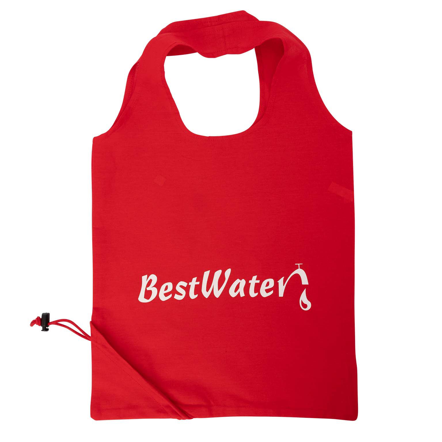 Baumwolltasche faltbar (rot)