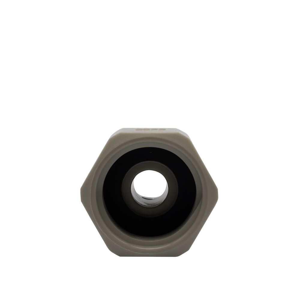 3/8" Steckverbinder x 1/2" Innengewinde mit Dichtung