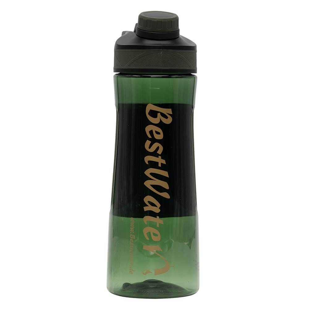 TRITAN Sport-Trinkflasche (Gr. L) Clear-Look 700 ml (dunkelgrün)