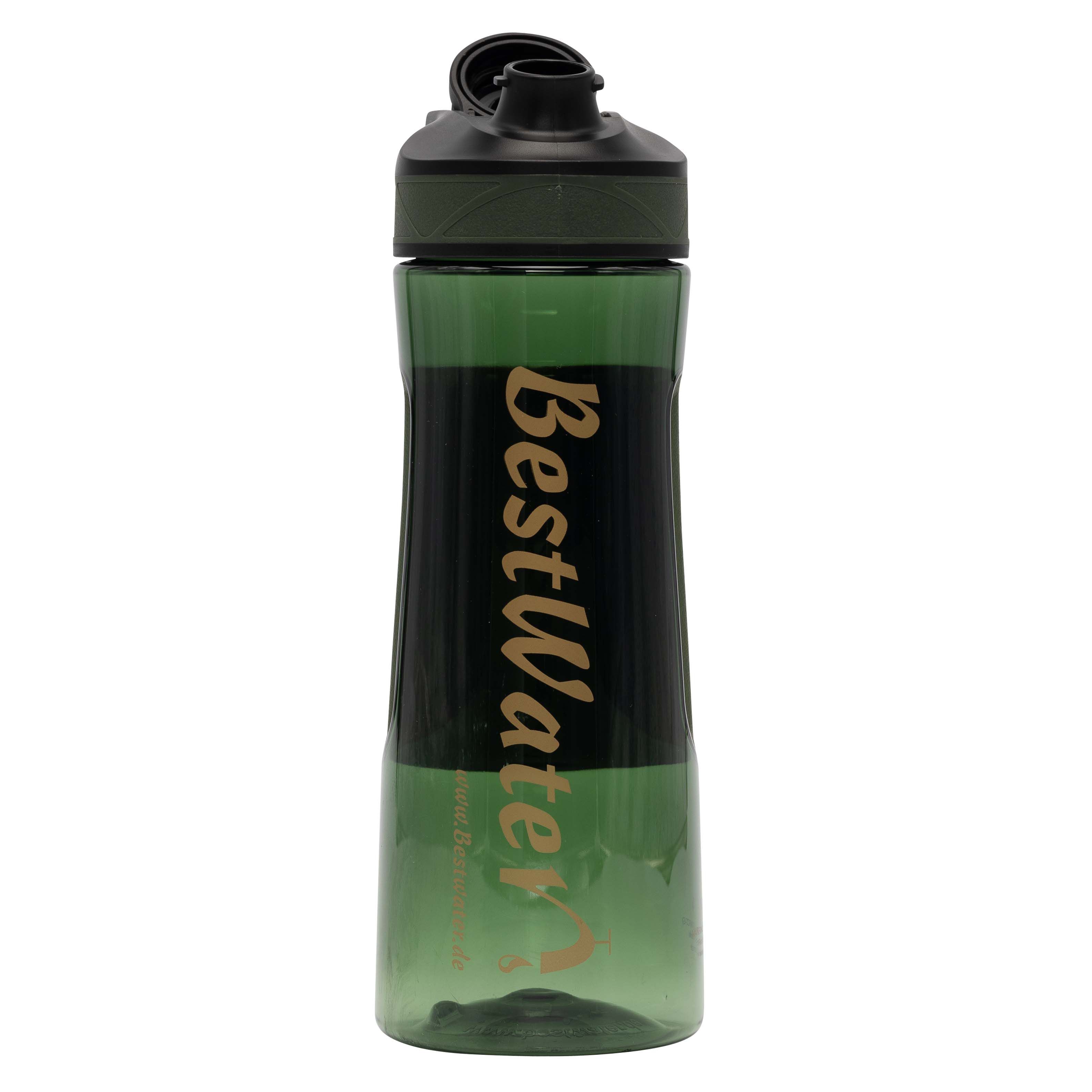 TRITAN Sport-Trinkflasche (Gr. L) Clear-Look 700 ml (dunkelgrün)