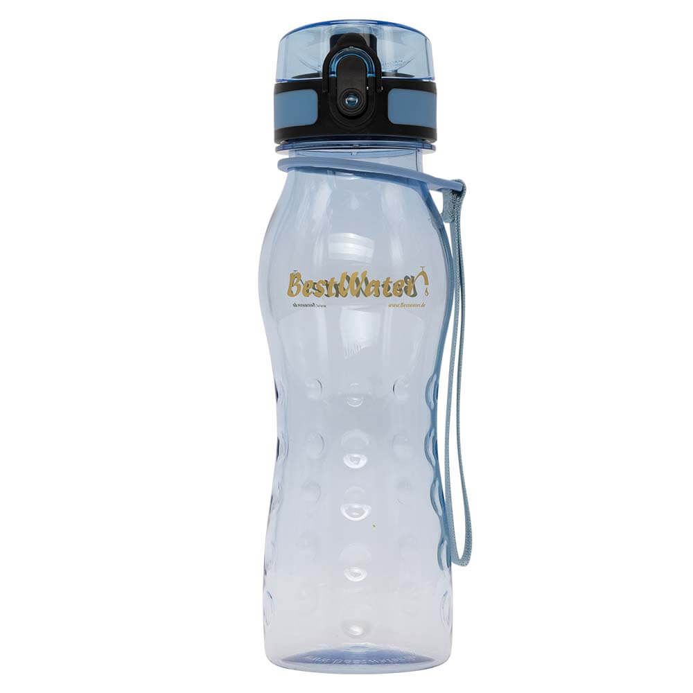 TRITAN Trinkflasche (Gr. M) Clear-Look 500 ml (hellblau)