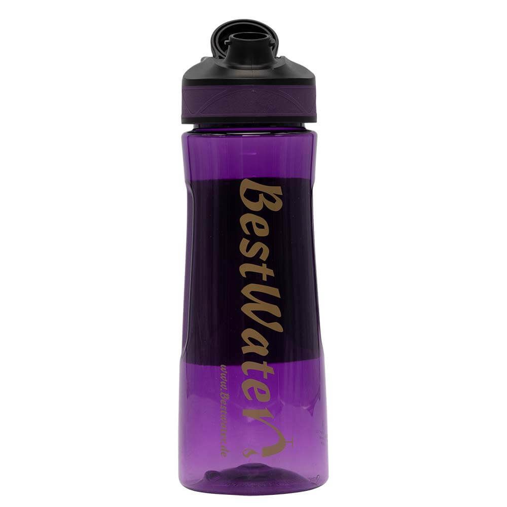 TRITAN Sport-Trinkflasche (Gr. L) Clear-Look 700 ml (violett)