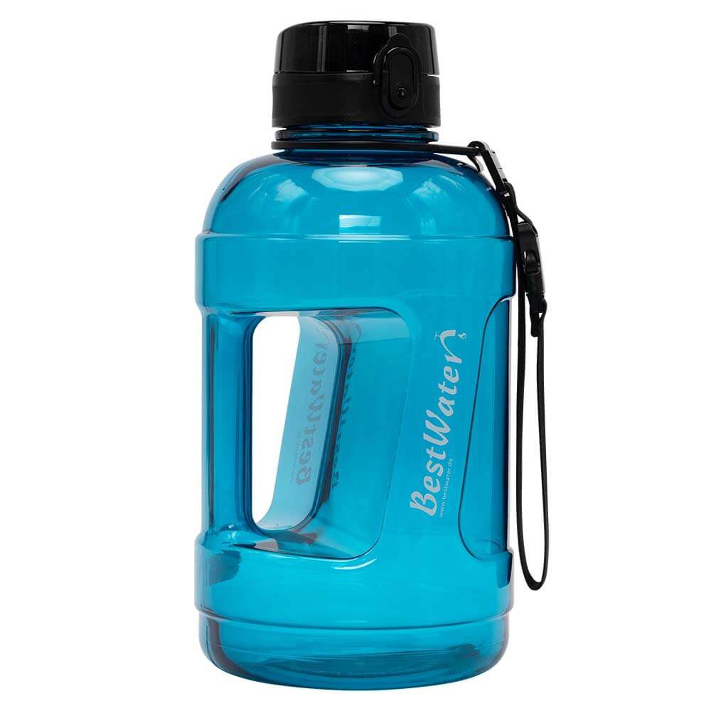 TRITAN Trinkflasche (Gr. L) Clear-Look 2300 ml BIG Blue (blau)