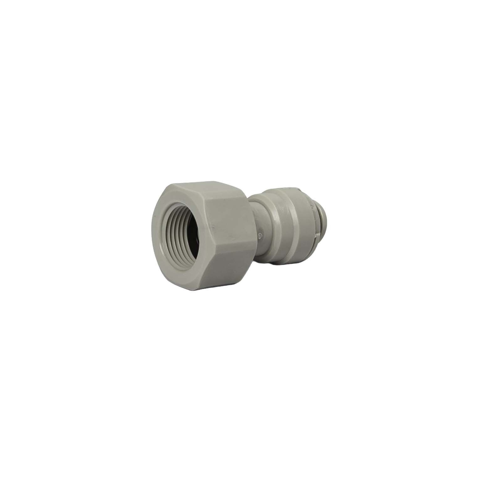 1/4" Steckverbinder x 3/8" Innengewinde mit Dichtung