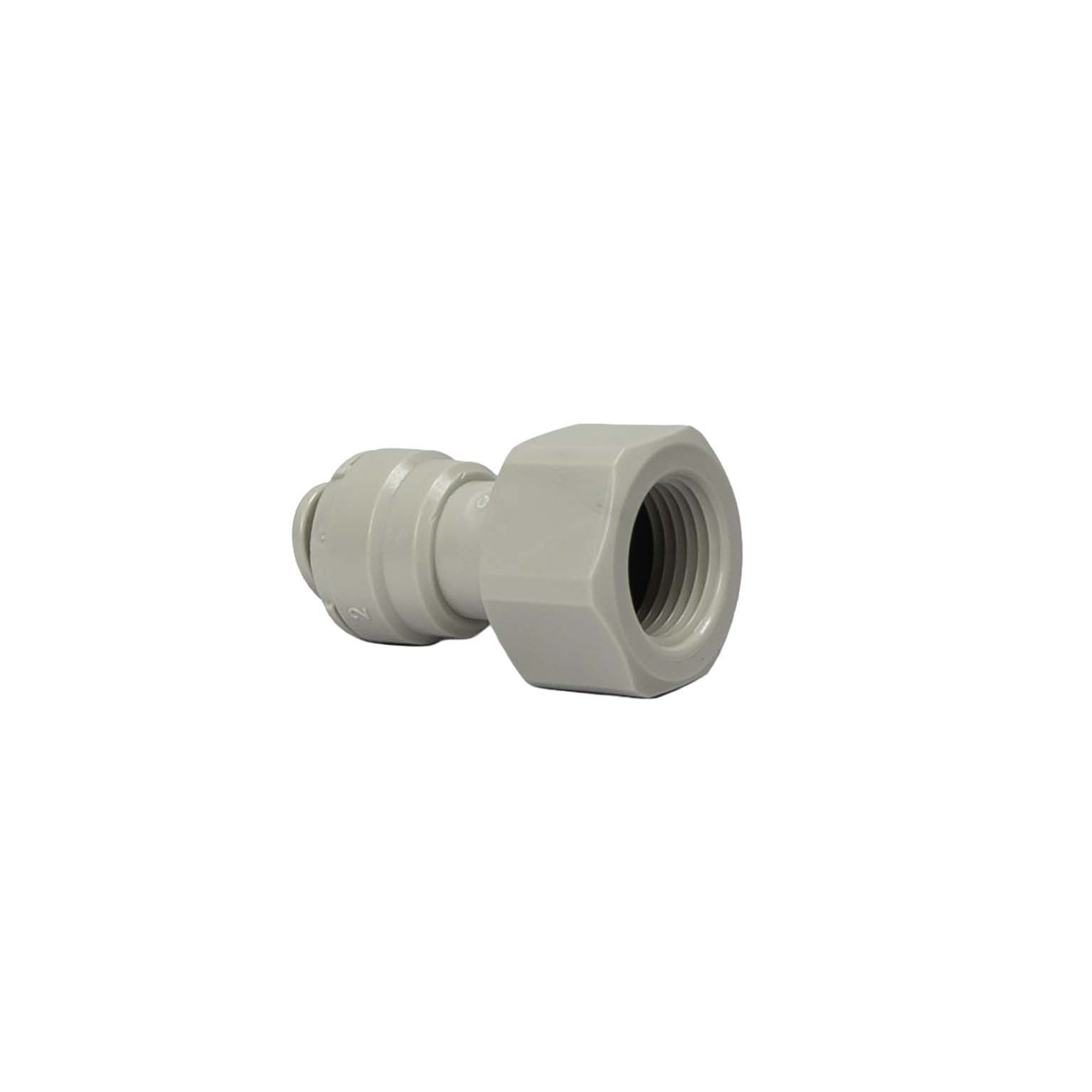 1/4" Steckverbinder x 3/8" Innengewinde mit Dichtung