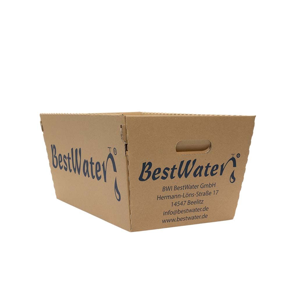 BestWater Tragebox aus Wellpappe