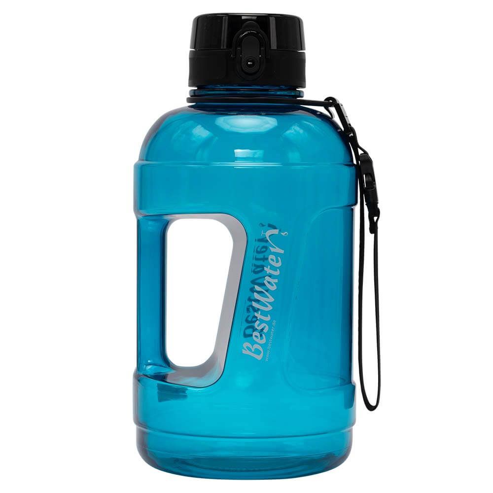 TRITAN Trinkflasche (Gr. L) Clear-Look 2300 ml BIG Blue (blau)