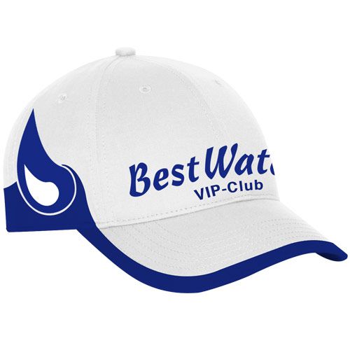 Basecap mit BestWater-Logo (weiß)